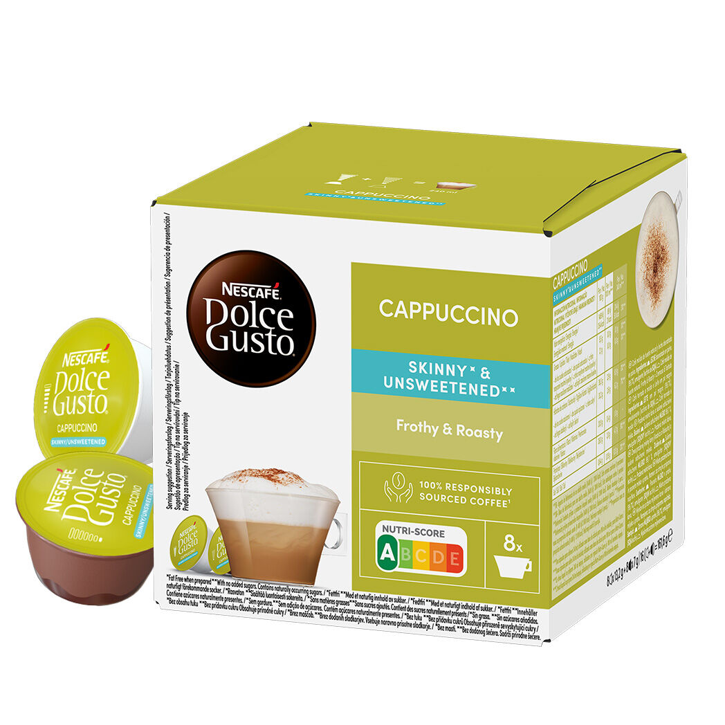 Cappuccino\u0020Skinny\u0020\u0026\u0020Unsweetened\u0020\u002D\u0020Nescaf\u00E9\u00AE\u0020